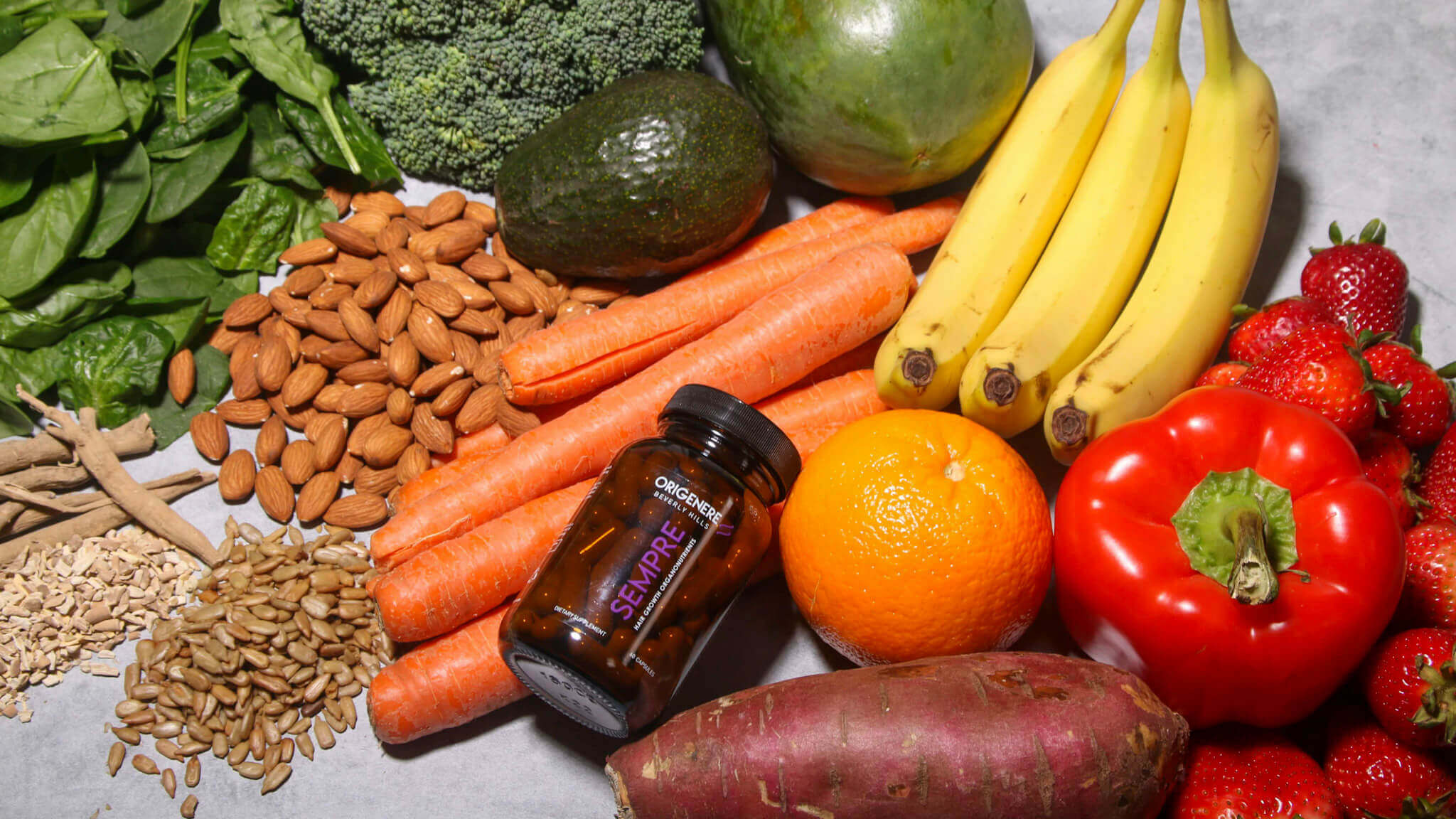 Natural Hair Growth Vitamins