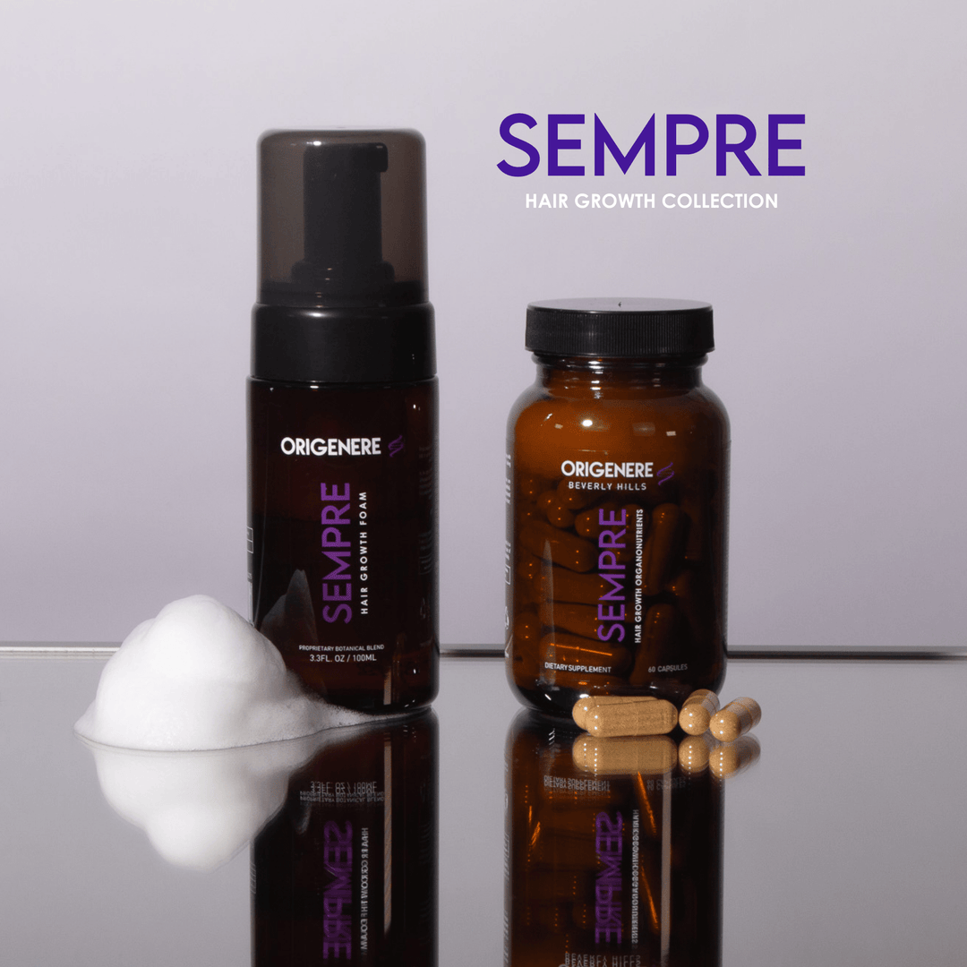 Sempre Hair Growth Collection with Scientifically Backed Botanical Blend