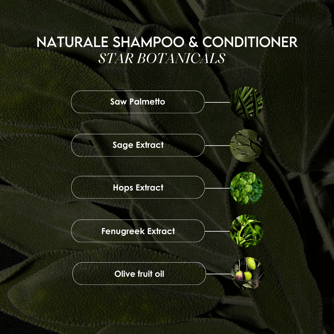 Naturale Shampoo And Conditioner For Thinning Hair Key Ingredients