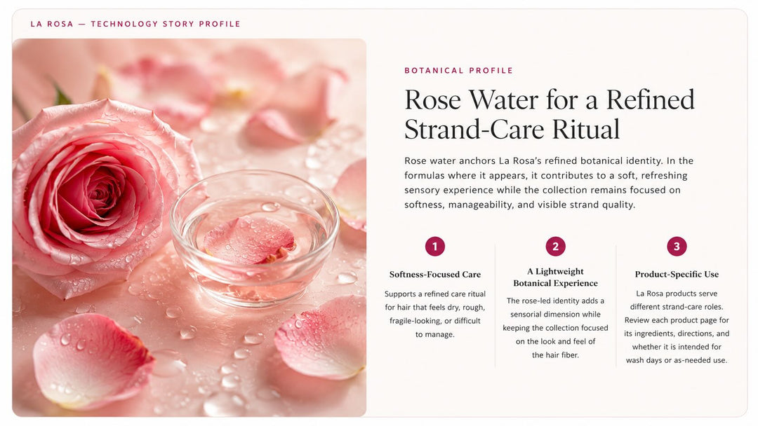 La Rosa Shampoo and Conditioner Set