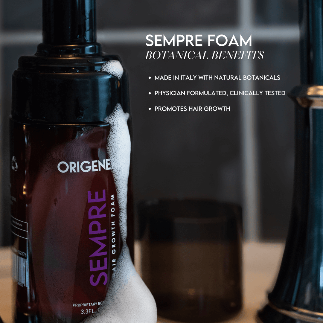 Sempre Hair Growth Foam With Advanced  Botanical Blend