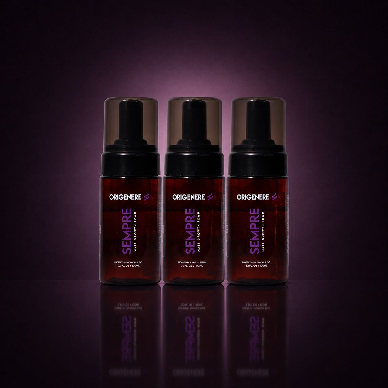 Sempre Hair Growth Foam 3 Month Set