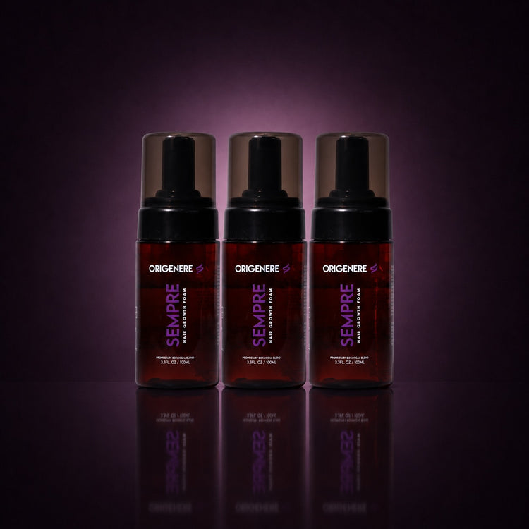 Sempre Hair Growth Foam 3 Month Set